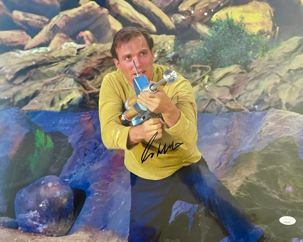 William Shatner Signed 16x20 Photo (Star Trek) - JSA COA #01